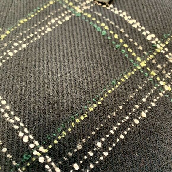 Dalia plaid skirt button and ribbon tie detail - Picture 5 of 7